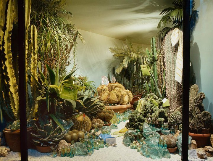 Les Vitrines Hermes　Leila Menchari Les Vitrines Hermes. Contes nomades de Leila Menchari